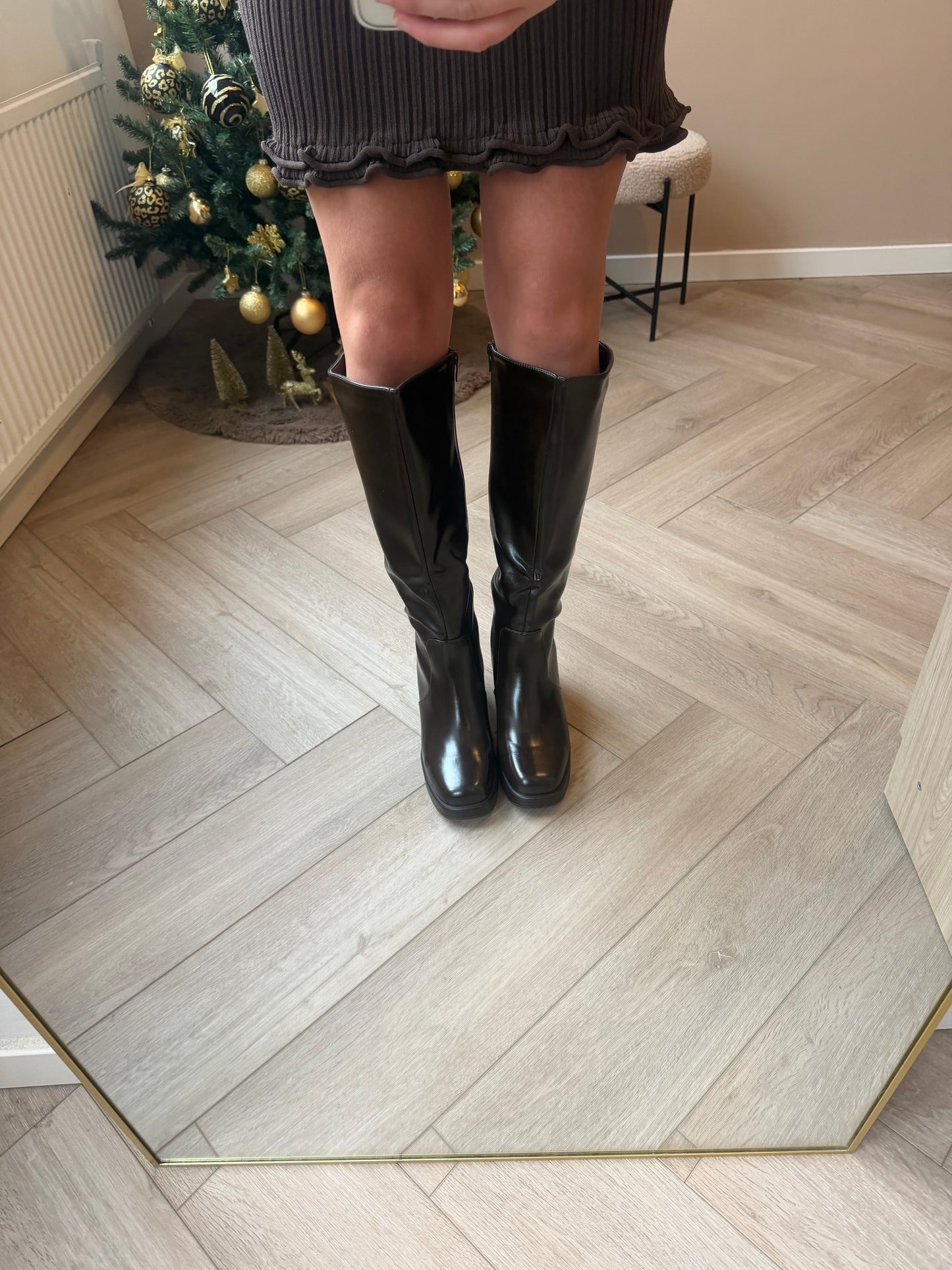 Daisy laarzen lak bruin