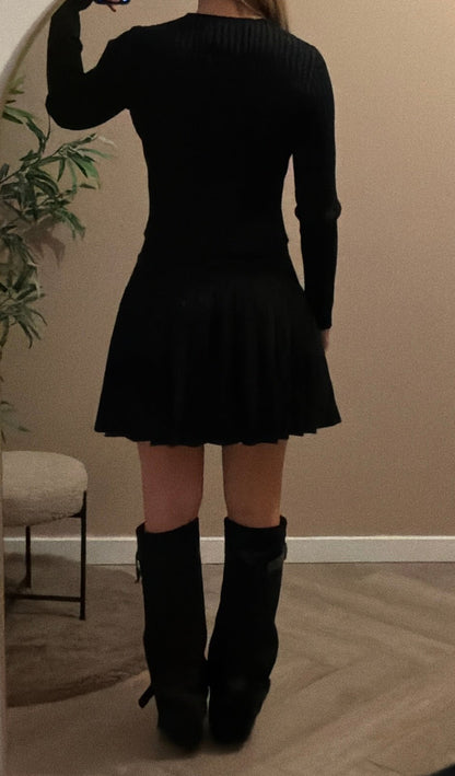 black top with buttons