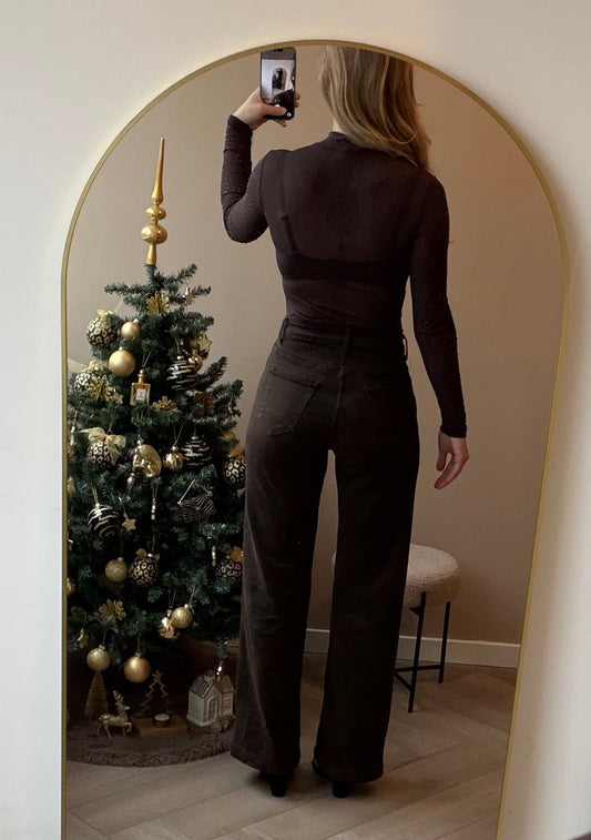 Choco straight legg jeans