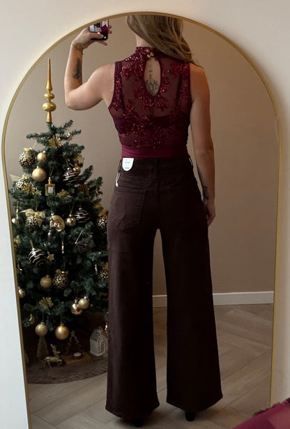 Choco jeans wide legg