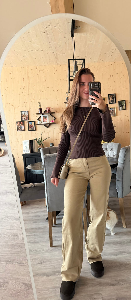 Jeans beige
