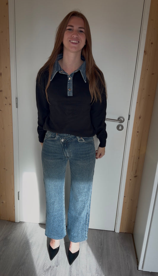 Jeans tijger spijker donker