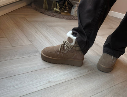 Real leather Ivy shoes Camel