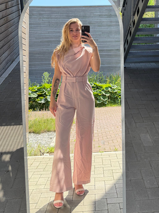 Jumpsuit oud roze